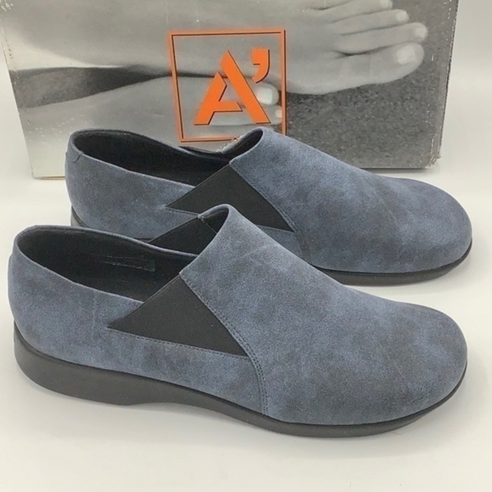 ARCOPEDICO Navy blue Lytech L103 slip on Loafers - Picture 2 of 16